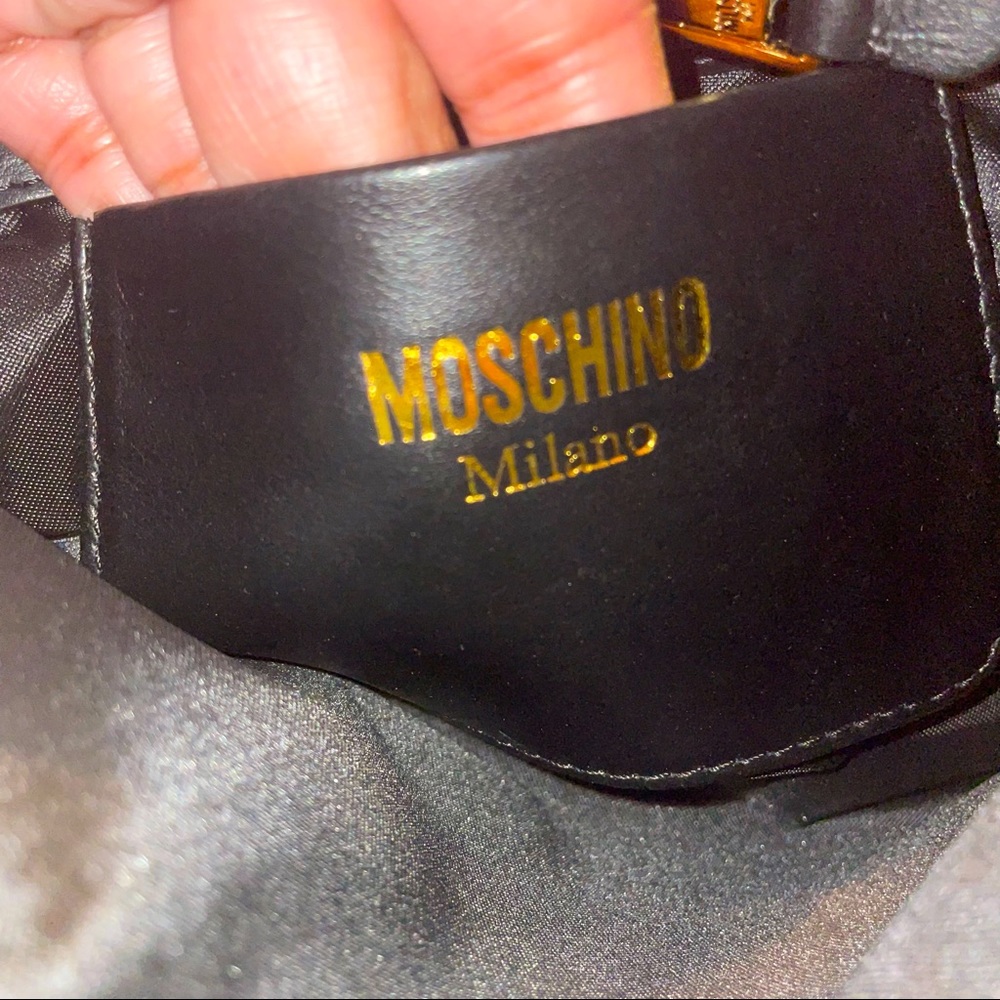 Authentic Moschino Logo Wristlet - Picture 6 of 9